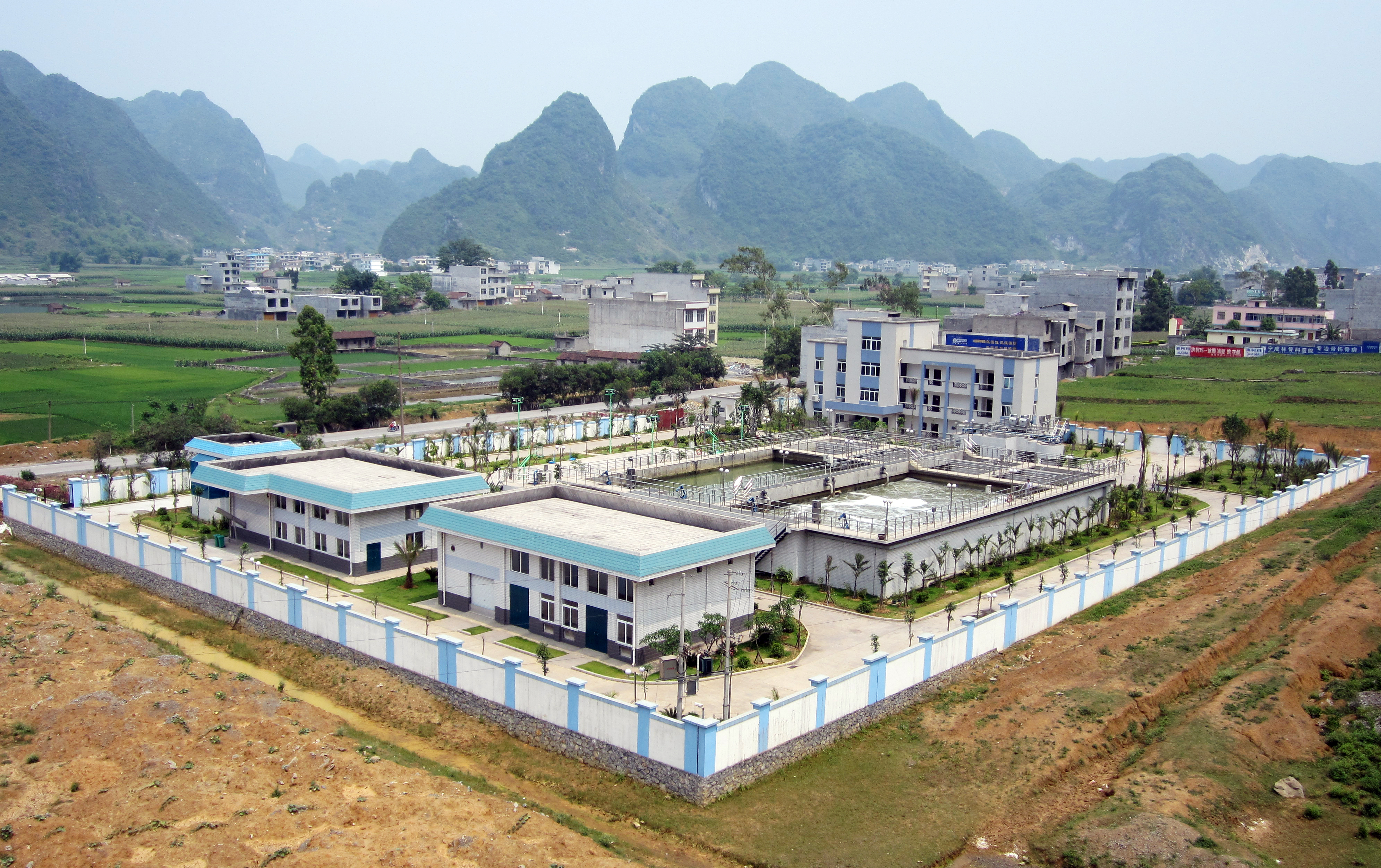 马山县污水处理厂